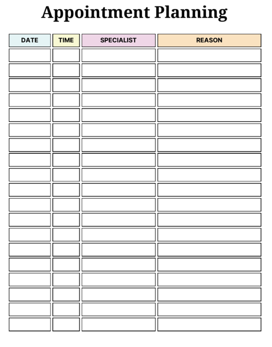 ADHD Autism Planner 2027