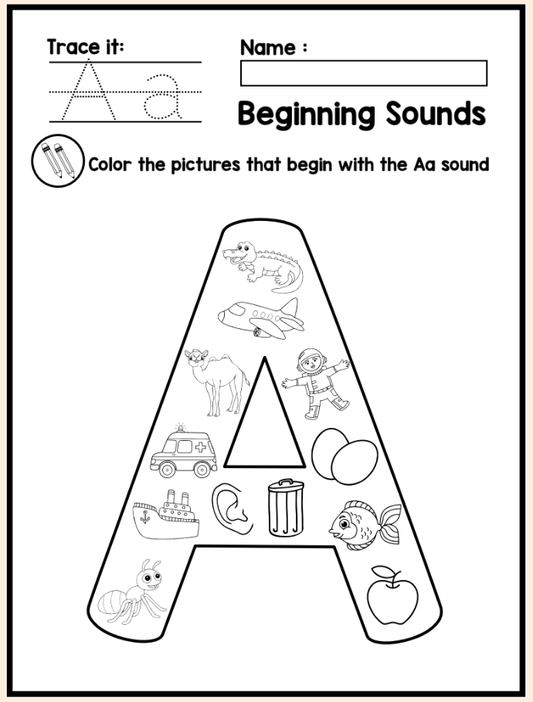 Alphabet activity worksheets