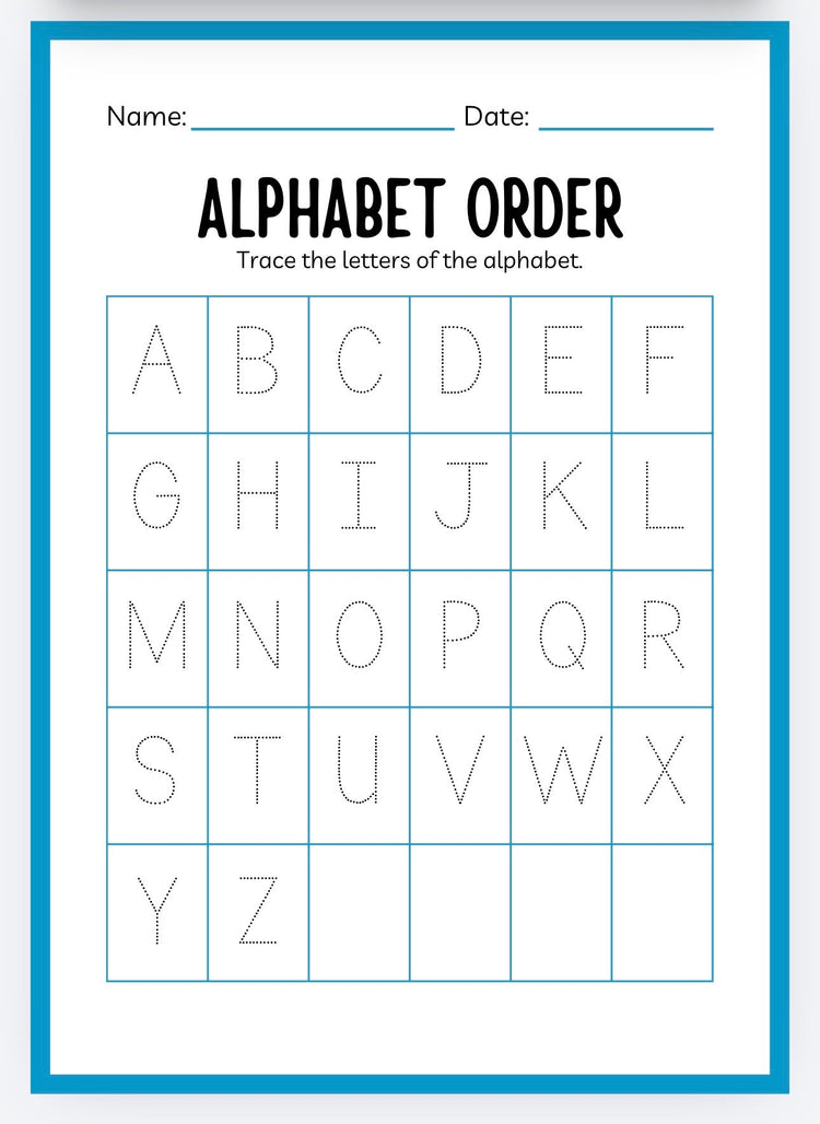 Learn the Alphabet