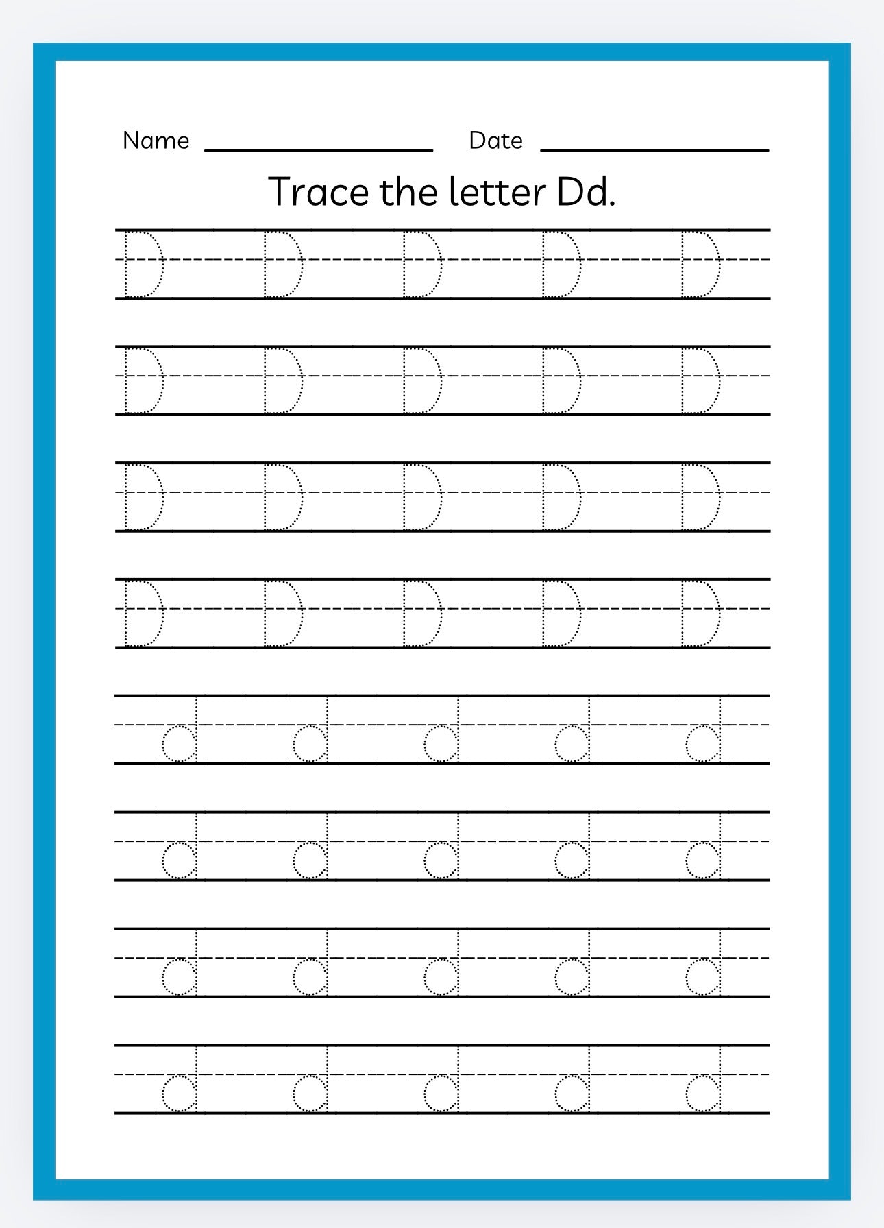 Preschool Alphabet Work booklet - Aged 3-5years
