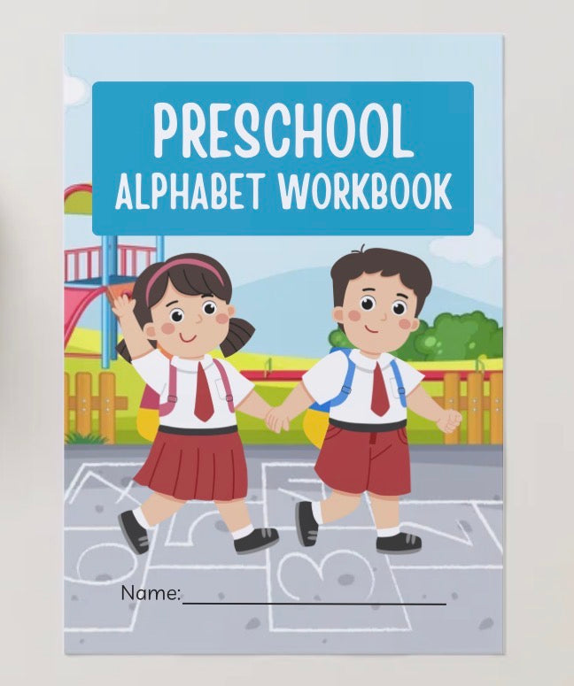 Preschool Alphabet Work booklet - Aged 3-5years
