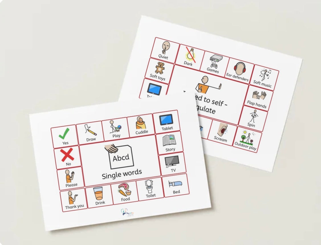 My Communication Boards - Non Verbal