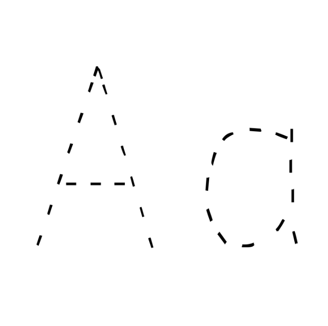 Trace Worksheet - Letter Tracing A-Z