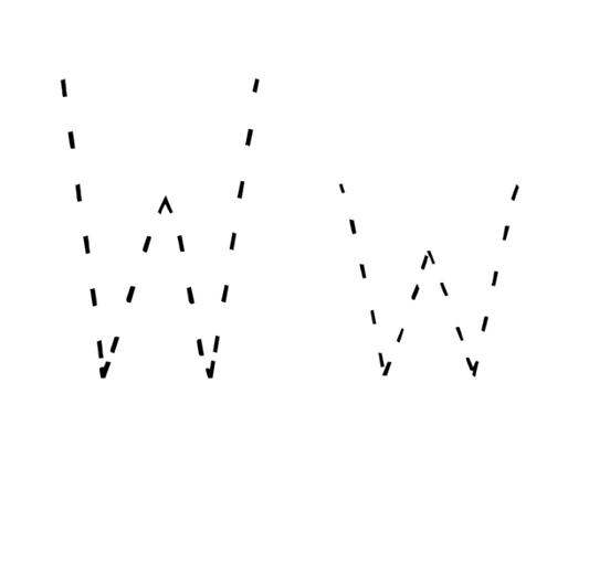Trace Worksheet - Letter Tracing A-Z