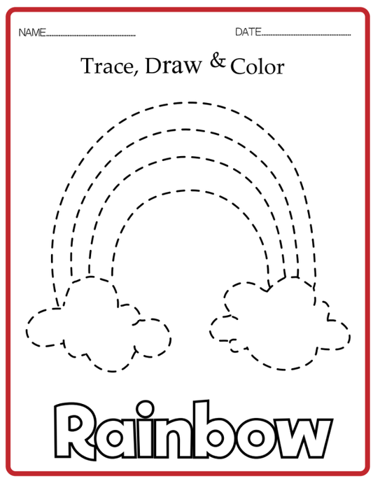 Trace Worksheet - The Weather