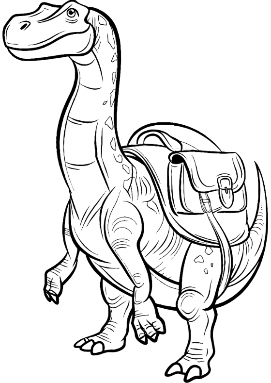 Dinosaur Colouring pages