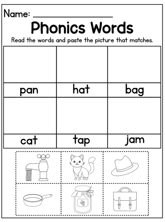 Phonics Worksheets
