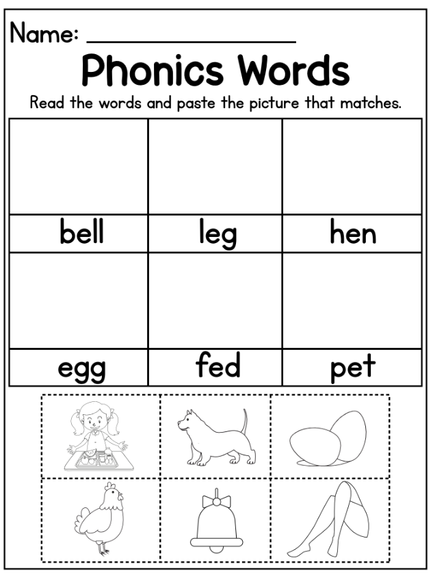 Phonics Worksheets