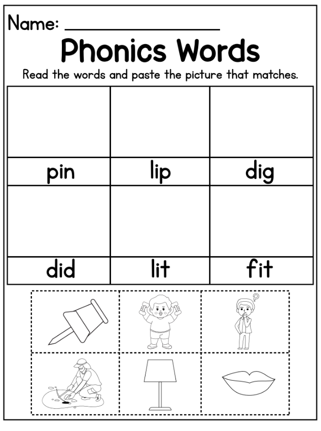 Phonics Worksheets