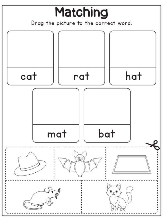CVC Phonics Worksheets