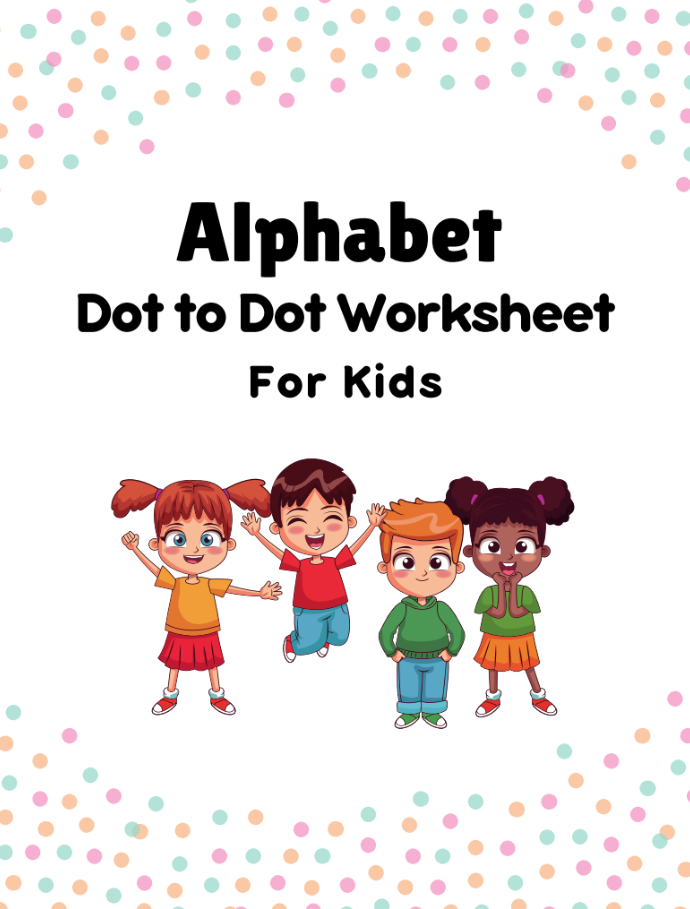 Dot-to-dot Alphabet worksheets