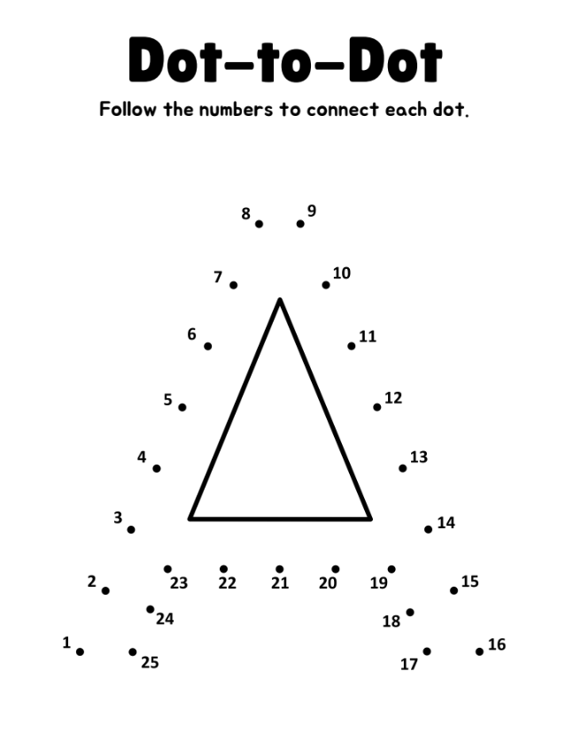 Dot-to-dot Alphabet worksheets