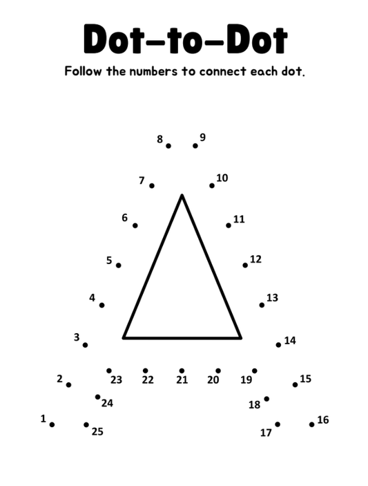 Dot-to-dot Alphabet worksheets