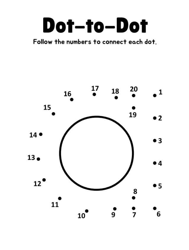 Dot-to-dot Alphabet worksheets