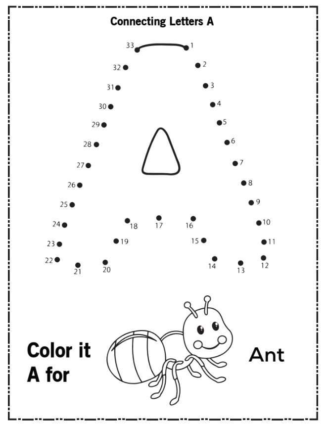Pre-school Alphabet worksheets