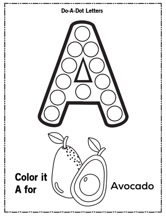 Pre-school Alphabet worksheets